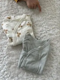 petit main 長肌着2枚&ガーゼセット♡まとめ売り
