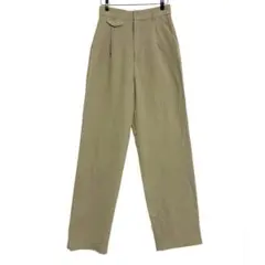 ZARA ザラ　テーパードスラックス　ベージュ　XS