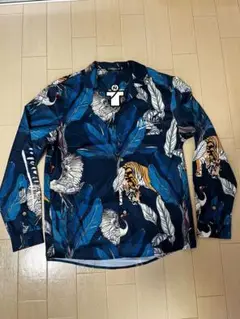 TOKIO９TOKYO NINE 長袖 柄シャツ　秋物セール中　〜10/18