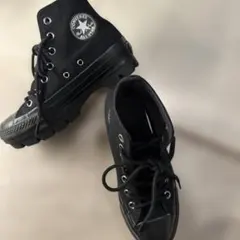 CONVERSE ブラック ハイカットスニーカー　22.5cm