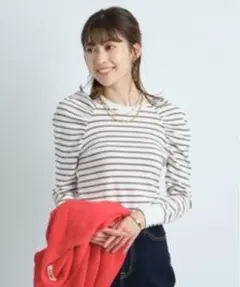 パフスリーブ ニット