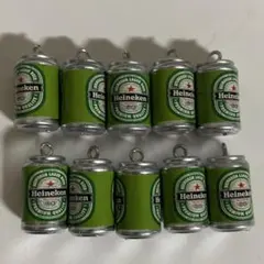 ビールの缶チャーム 10個セット