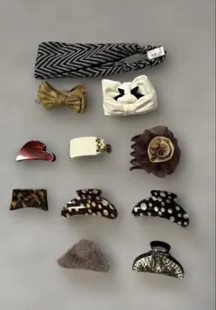 ヘアアクセサリー　新品未使用 含む　まとめ売り　バレッタ　ヘアクリップ