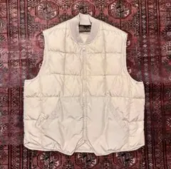 70s USA製Eddie Bauer黒タグ ダウンベスト 46 XL
