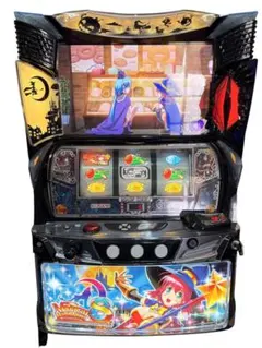 パチスロ実機 5号機 マジカルハロウィン5 コイン不要 スロット