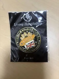 大阪・関西万博　LIVING HOSPITALITY クウェート ピンバッジ 万博EXPO2025 Living Hospitality クウェートピンバッジ - メルカリ