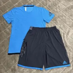 adidas サッカーウエア　上下セット