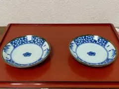 新品未使用品　 有田焼　清秀窯　小皿２枚ペアセット