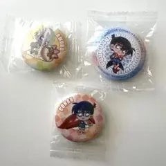 名探偵コナン　くら寿司コラボ　缶バッジ3点セット