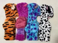 ディズニー ファンキャップ　フード　手袋付き　マフラー　被り物　セット