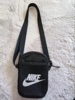 NIKE メッシュショルダーバッグ ブラック　送料込