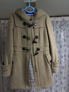 BURBERRY BLUE LABEL ダッフルコート レッド 36 | Mercari
