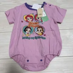 ベビー　女の子　ディズニー　プリンセス　半袖ロンパース　70 〜 80 リトシー