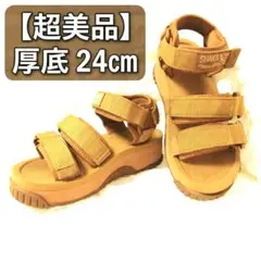 ​極美品✨シャカ SHAKA 厚底サンダル ネオバンジー ブラウン 24cmのサムネイル