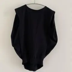 UNIQLO U ノースリーブ ニット ブラック Lサイズのサムネイル