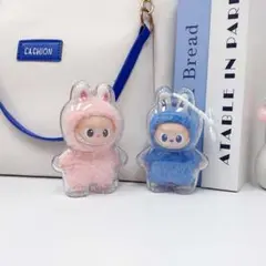 LABUBU ケース 保護ケース ラブブ4.0 PIN FOR LOVE 2個