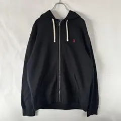 ラルフローレン フルジップパーカー ワンポイント Ralph Lauren 古着