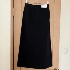 UNIQLO ウルトラストレッチ エアリズム ロングスカート M ブラック