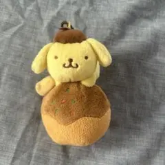 ポムポムプリンカフェたこ焼き ボールチェーン ぬいぐるみ 大阪 - メルカリ