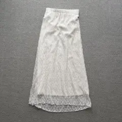 RETRO GIRL レースロングスカート Fサイズのサムネイル