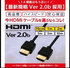 HDMIケーブル Ver 2.0b 1.8m