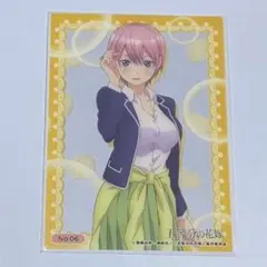 ୨୧五等分の花嫁୨୧中野一花 クリアカード