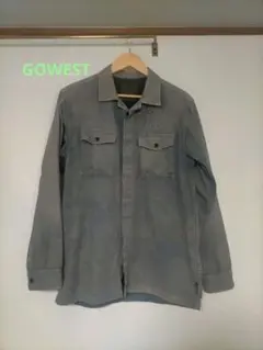 GOWESTミリタリー風シャツ Lサイズのサムネイル