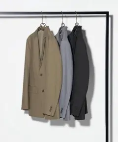 UNIQLOユニクロリラックステーラードジャケットsizeXLブラック