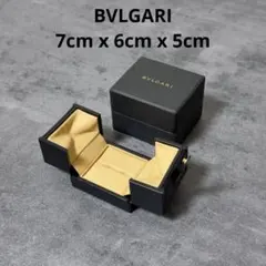 美品】BVLGARIブルガリ リングケース空箱 ジュエリーボックス ネイビー