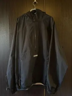 DIME ブラック アノラックパーカー