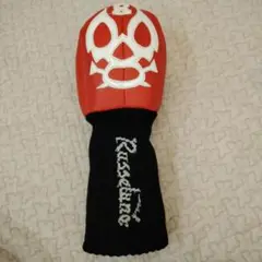 美品　ヘッドカバー　ラッセルノ　Russeluno フェアウェイウッド用　レッド