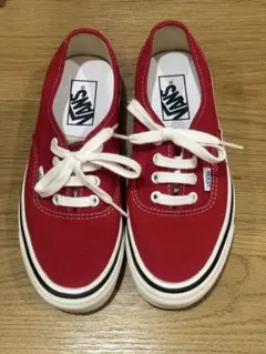 VANS Authentic レッド スニーカー 23.5cmのサムネイル