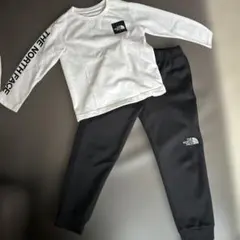 THE NORTH FACE ロンT パンツホワイト ブラックのサムネイル