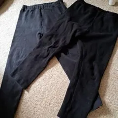 UNIQLO リブレギンス 2枚セット