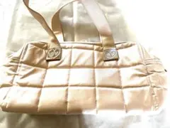 美品！春先Sale サマンサベガ　キルティングバッグ パールピンク