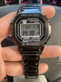 美品 G-SHOCK GMW-B5000BPC-1 ブラックメタリックUSED - メルカリ