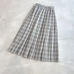 ビショップ　ルグラジッグ チェックロングスカート　プリーツのサムネイル