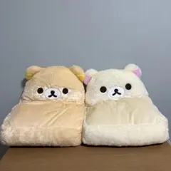 【新品未使用】ぬいぐるみソファー　リラックマ　コリラックマ2種セット 約43cm