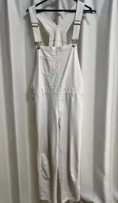 オーバーオール　ホワイト