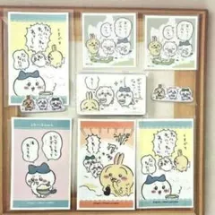 ちいかわ　ハチワレ　うさぎ　デコステッカー　キャラマグネッツ　シールコレクション