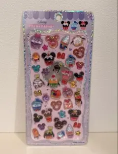 ディズニー　カップケーキ　プチドロップステッカー　スイーツ　正規品