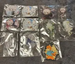 まふまふ 歌ってみた 缶バッジ アクリルキーホルダー アクキー 12点セットのサムネイル