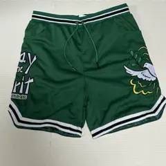 TNRCN DBL PUSH メッシュショートパンツ L グリーン - メルカリ