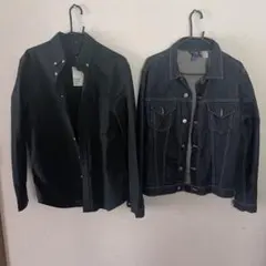 【H&M コットンシャツ デニムシャツ セット】