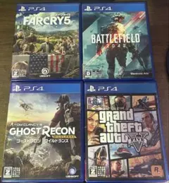 PS4 ゲームソフト 4本セット