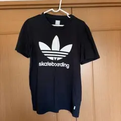 Adidas 黒 スケートボード Tシャツ CLIMALITE