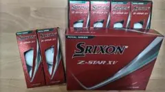 【新品】Srixon Z-STAR XV ロイヤルグリーン 6スリーブ 18球