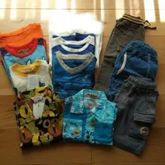 底値です今月末まで！夏物最終売り切りセット♪男の子80～110・１２点セット
