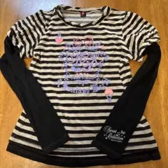 メゾピアノ　スイートコレクション長袖Tシャツ　カットソー　Lサイズ