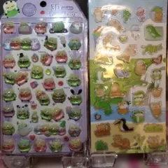 NeKoni シマエナガ3Dステッカー・アニマルシール2枚セット　公式オリジナル